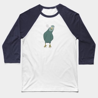 "Hi" Pigeon Baseball T-Shirt